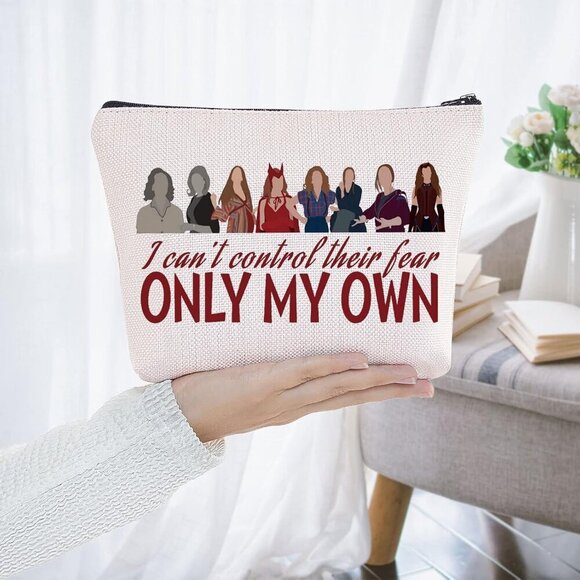Wanda Witch Cosmetic Makeup Bag Witch Movie Fans Gifts I Can't Control Their Fea - Picture 6 of 7